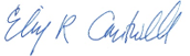 President Cantwell's Signature